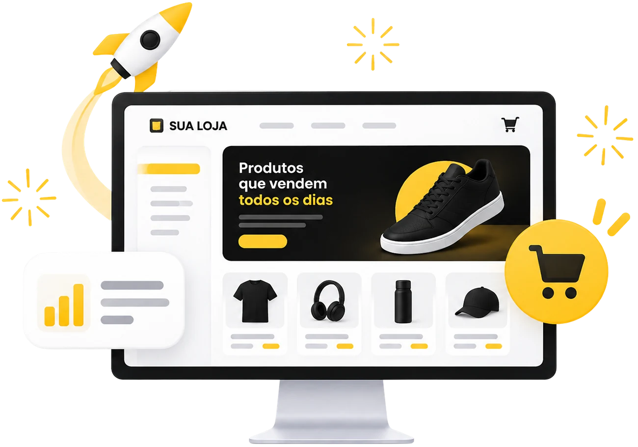 Loja virtual pronta para vender